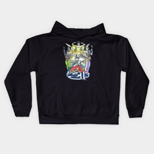 311 alien invasion Kids Hoodie